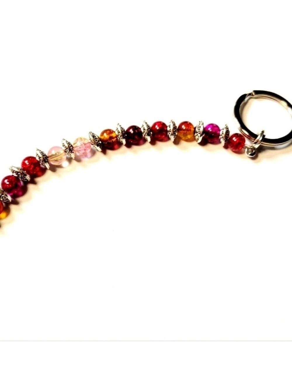 Handmade Beaded Keychain